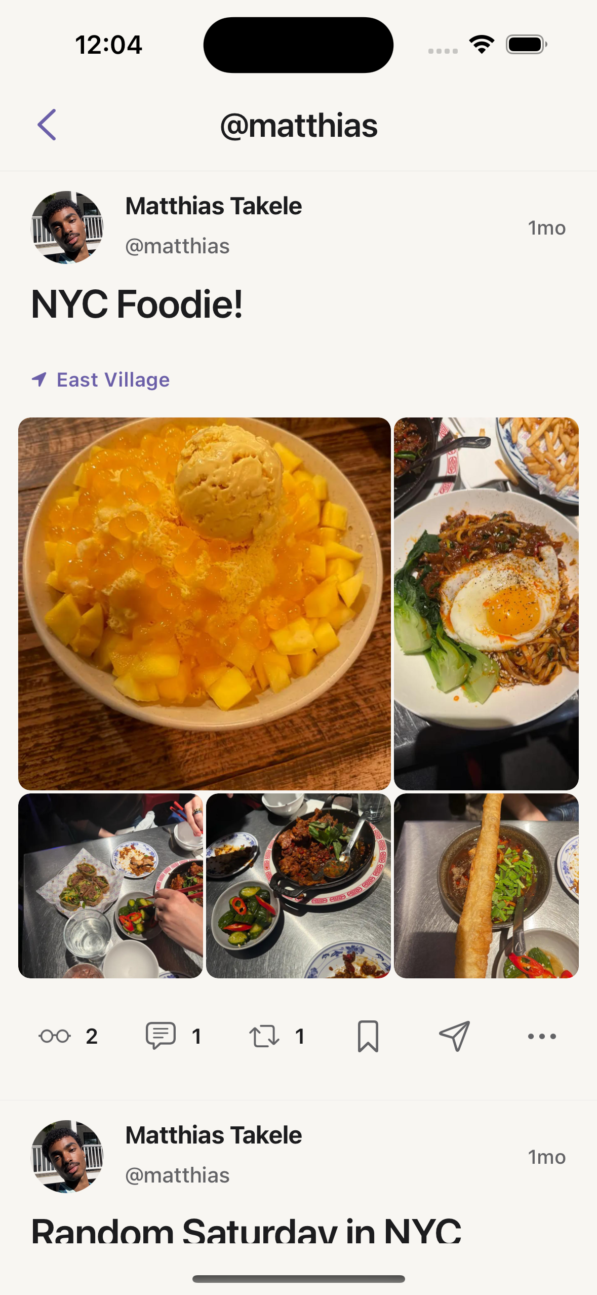 Albie — NYC Foodie